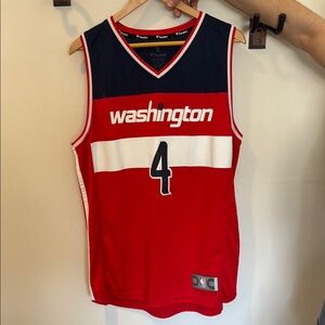 Washington Red and Blue Basketball Jersey